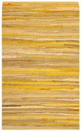 Safavieh Rag Rug 2'-0" x 3'-0" Rug in Yellow / Multi