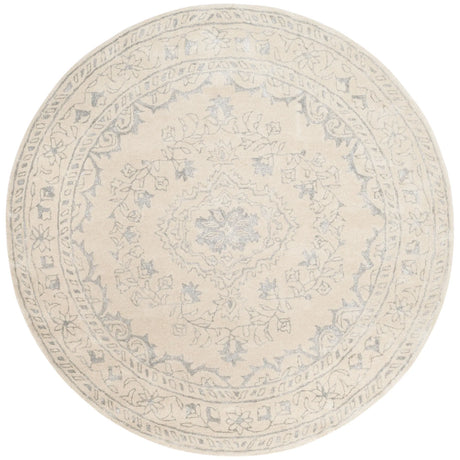 Safavieh Glamour 6'-0" x 6'-0" Rug in Light Grey