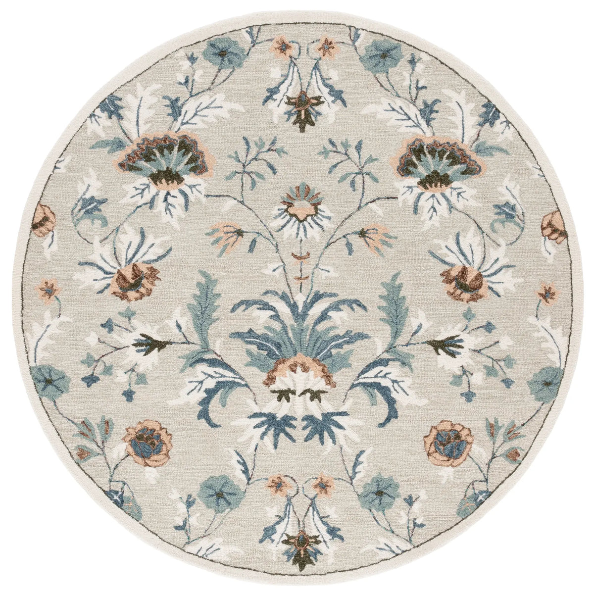 Safavieh Blossom 6'-0" x 6'-0" Rug in Sage / Blue