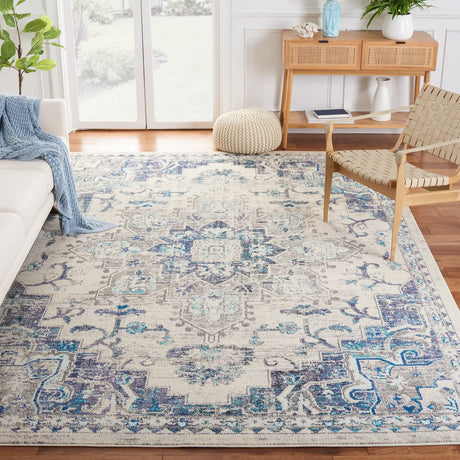 Safavieh Madison 10'-0" x 14'-0" Rug in Ivory / Grey