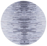 Safavieh Faux Hide 6'-0" x 6'-0" Rug in Ivory / Light Grey