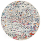 Safavieh Madison 3'-0" x 3'-0" Rug in Light Blue / Orange