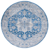 Safavieh Brentwood 6'-7" x 6'-7" Rug in Blue / Grey