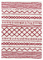 Safavieh Arizona Shag 4'-0" x 6'-0" Rug in Ivory / Red