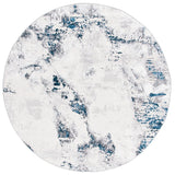 Safavieh Amelia 6'-7" x 6'-7" Rug in Grey / Blue