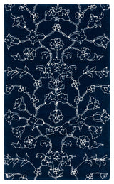 Safavieh Fifth Avenue 3'-0" x 5'-0" Rug in Navy / Ivory