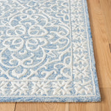 Safavieh Metro 4'-0" x 6'-0" Rug in Blue / Ivory