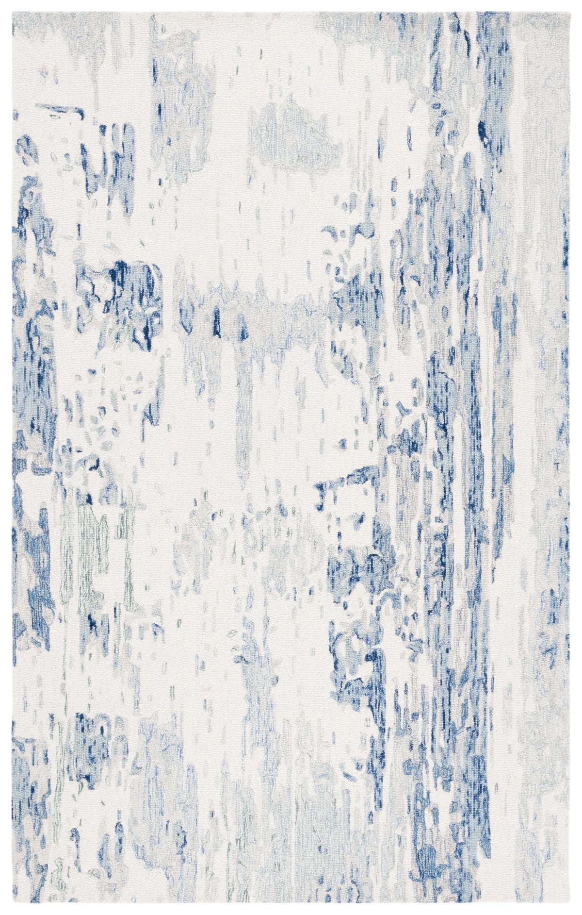 Safavieh Metro 4'-0" x 6'-0" Rug in Ivory / Blue