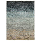 Oriental Weavers Sphinx ECHO ECH09 Blue Abstract Rugs - main flat