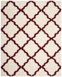 Safavieh Sgd-Dallas Shag 10'-0" x 14'-0" Rug in Ivory / Red
