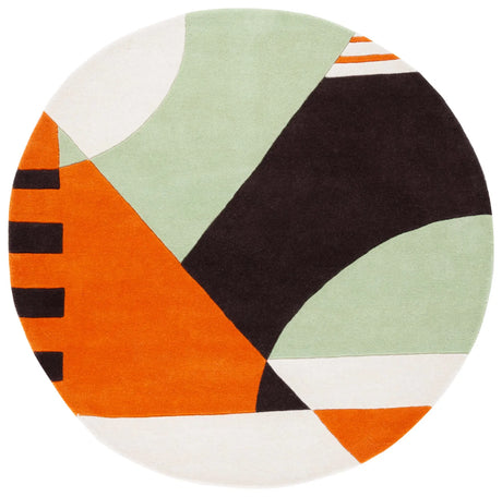 Safavieh Rodeo Drive 6'-0" x 6'-0" Rug in Green / Brown