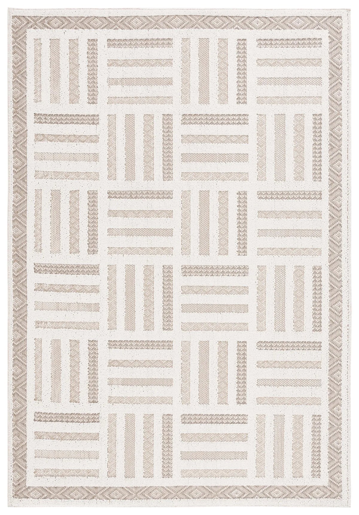 Safavieh Global 4'-0" x 6'-0" Rug in Ivory / Beige