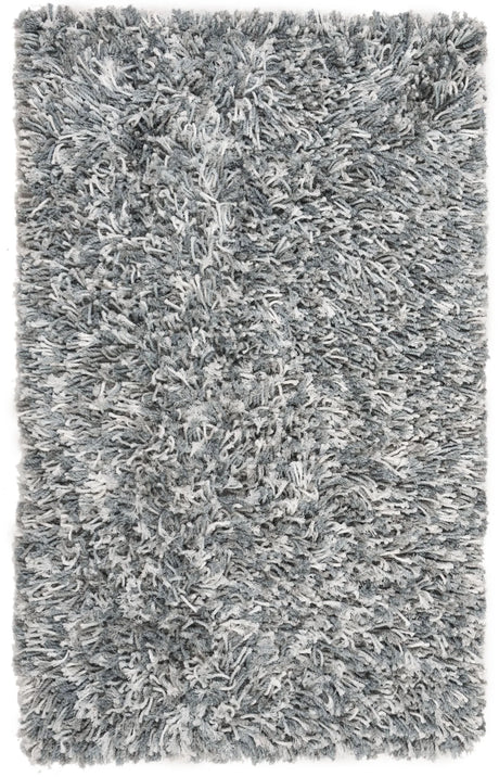 Safavieh Rio Shag 3'-0" x 5'-0" Rug in Grey / Ivory