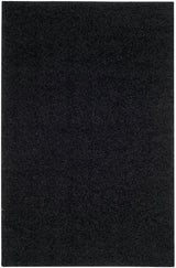 Safavieh Sga-Athens Shag 4'-0" x 6'-0" Rug in Black