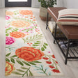 Safavieh Easy Care 2'-3" x 9'-0" Rug in Ivory / Green