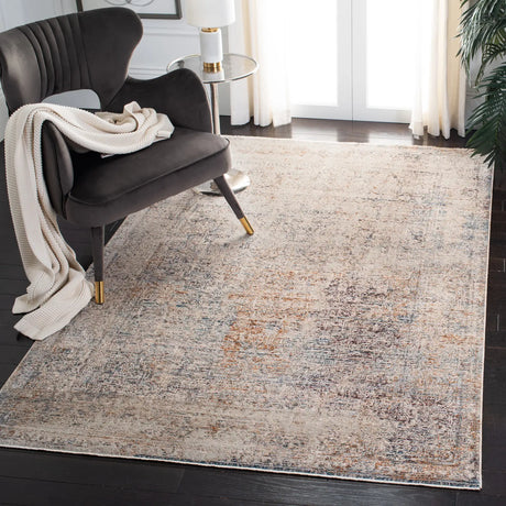 Safavieh Limitee 700 4'-0" x 6'-0" Rug in Beige / Beige