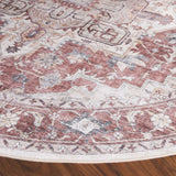 Safavieh Arizona 6'-0" x 6'-0" Rug in Rust / Beige