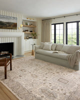 Loloi Teagan Tea-03 Ivory/Sand Rugs - room scene 1