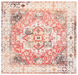 Safavieh Saffron 6'-0" x 6'-0" Rug in Ivory / Red