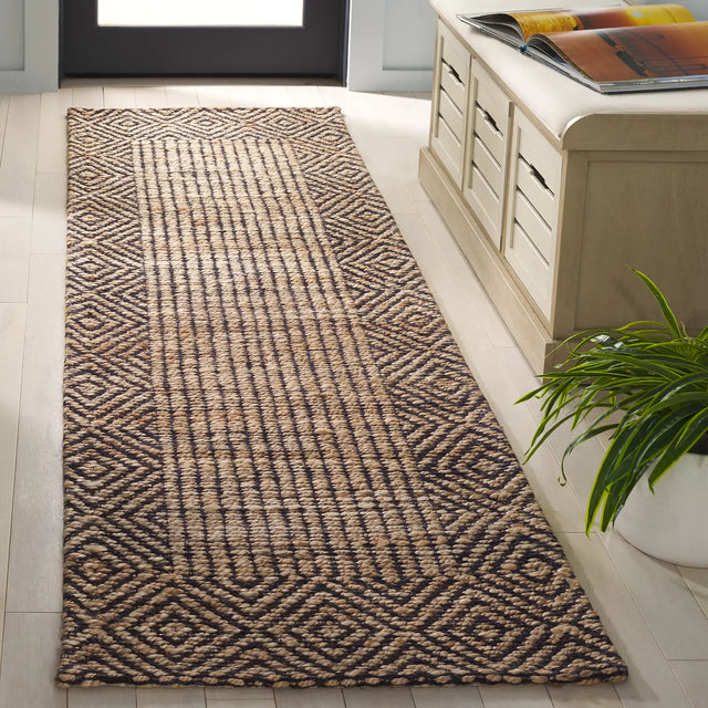 Safavieh Natural Fiber 2'-3" x 8'-0" Rug in Natural / Brown