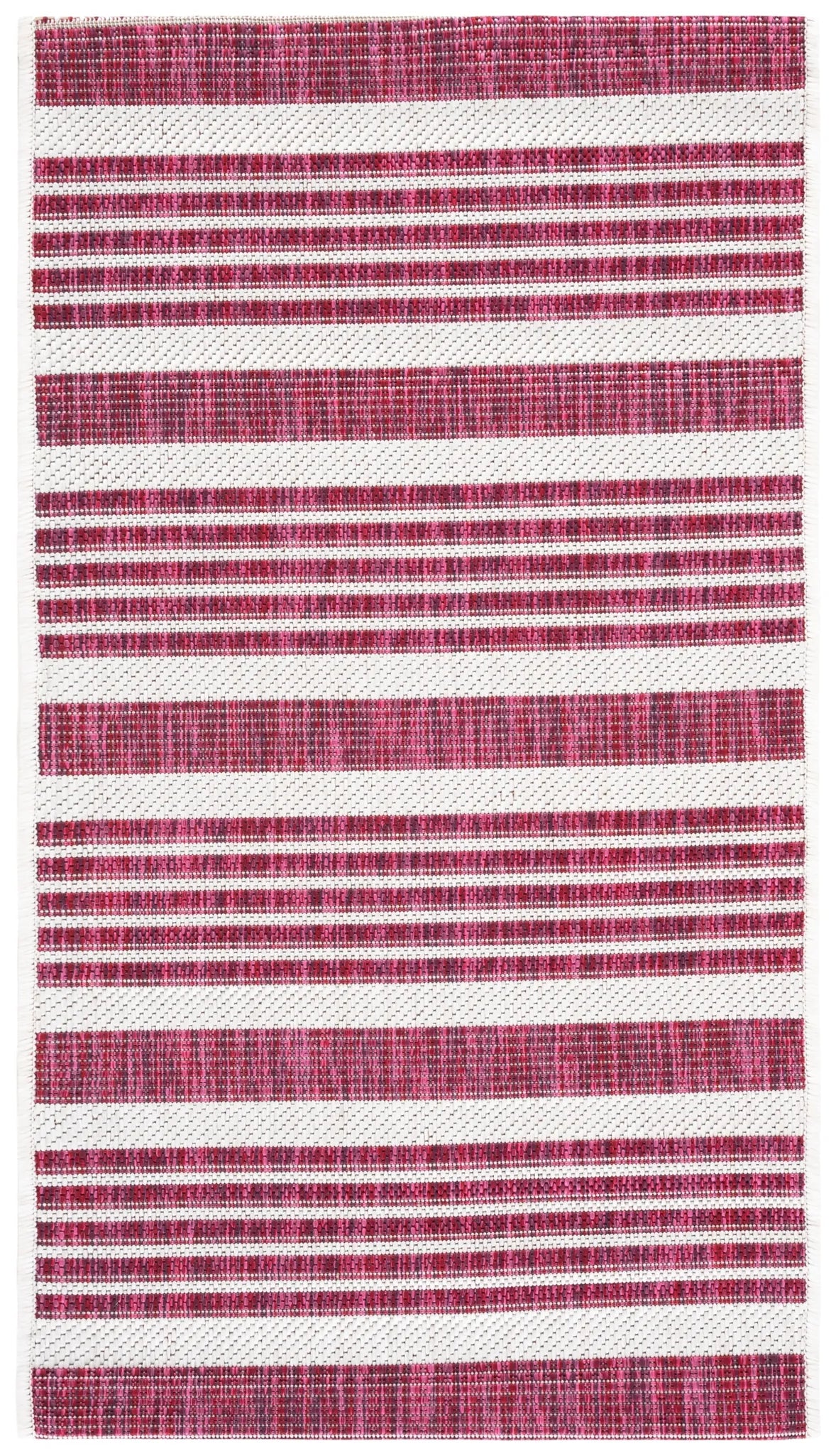 Safavieh Courtyard 2'-0" x 3'-7" Rug in Ivory / Red