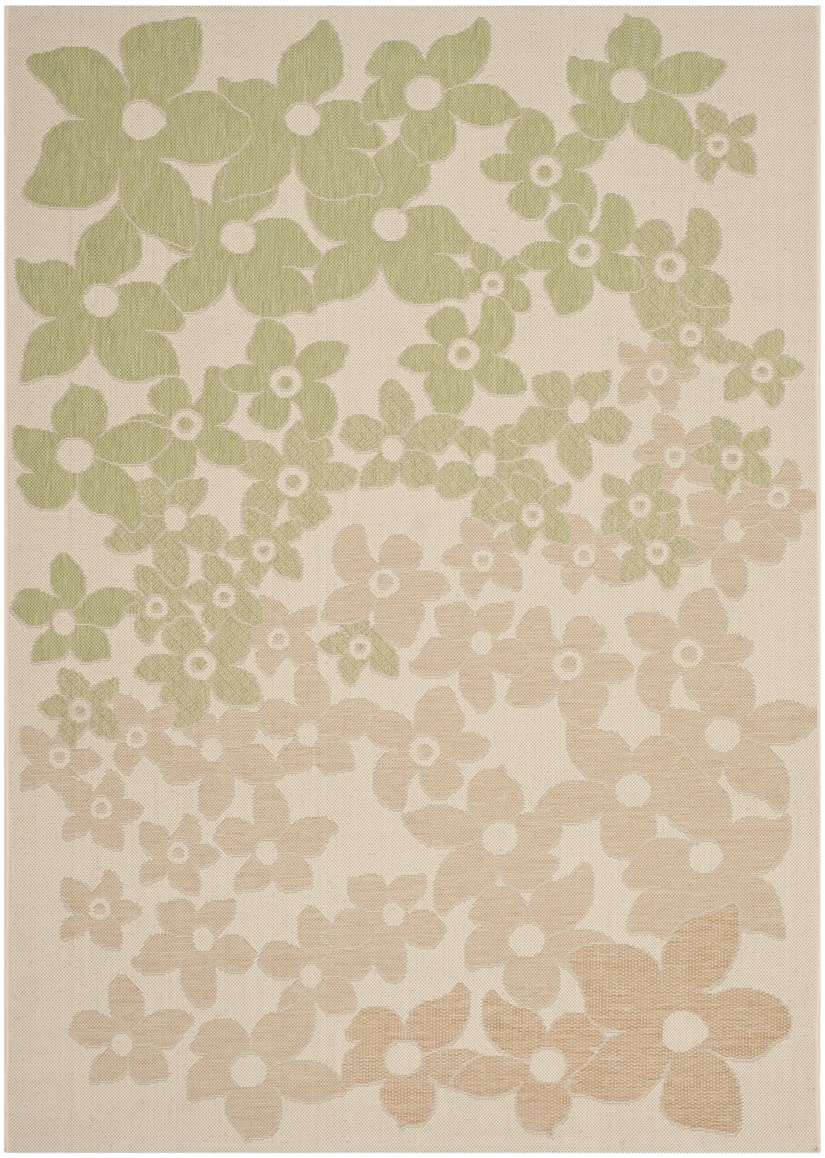 Safavieh Martha Stewart 5'-3" x 7'-7" Rug in Beige / Sweet Pea