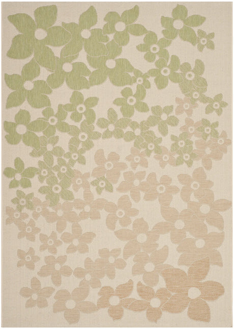 Safavieh Martha Stewart 5'-3" x 7'-7" Rug in Beige / Sweet Pea