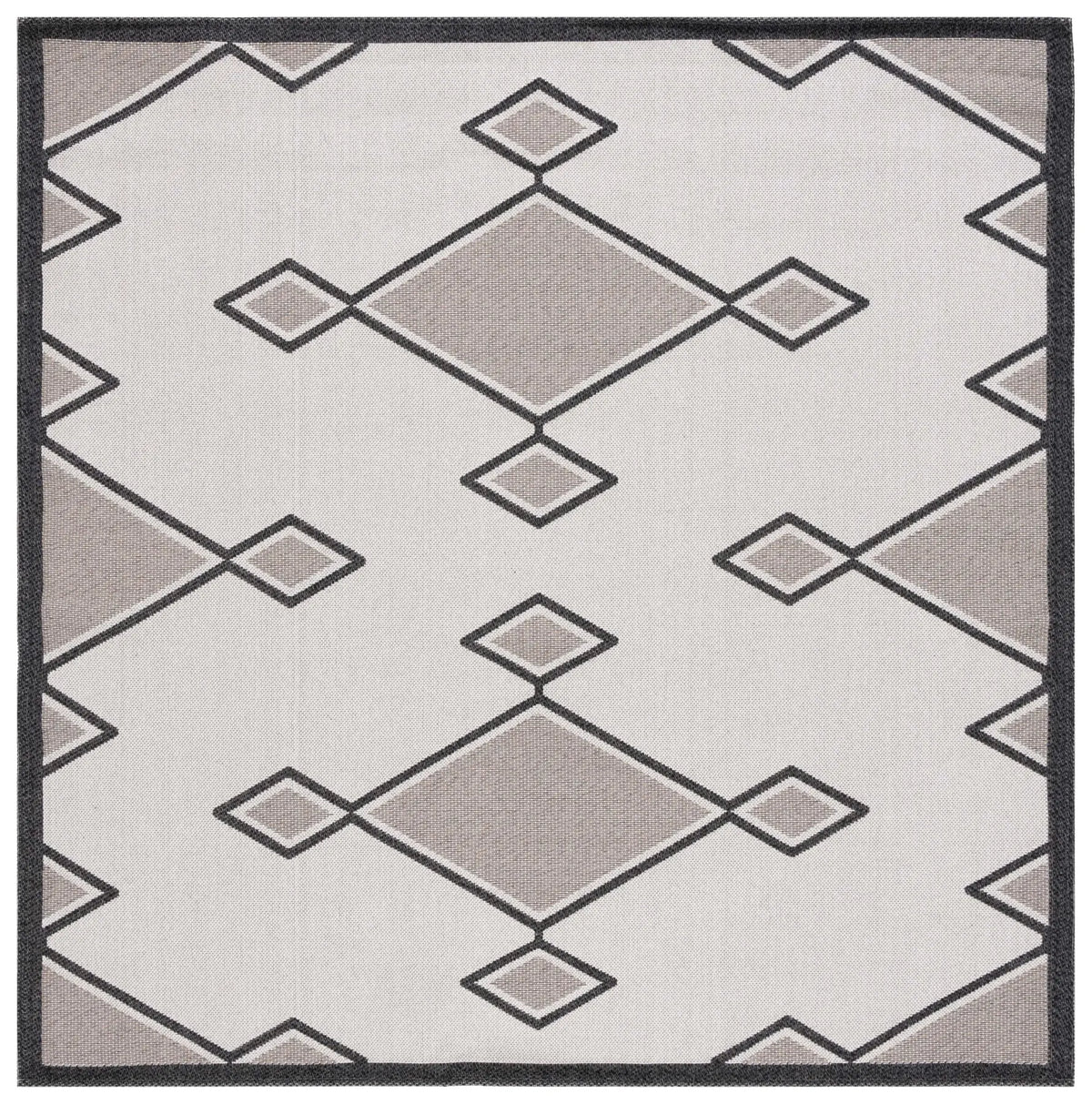 Safavieh Augustine 6'-4" x 6'-4" Rug in Beige / Black