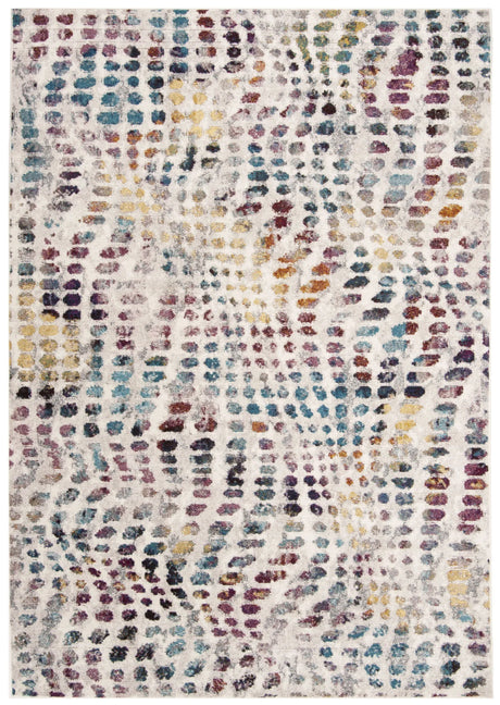 Safavieh Aria 4'-0" x 6'-0" Rug in Cream / Wine