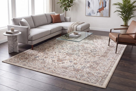 Dynamic Rugs Ancient Garden 57275 Cream/Beige Rug - Room