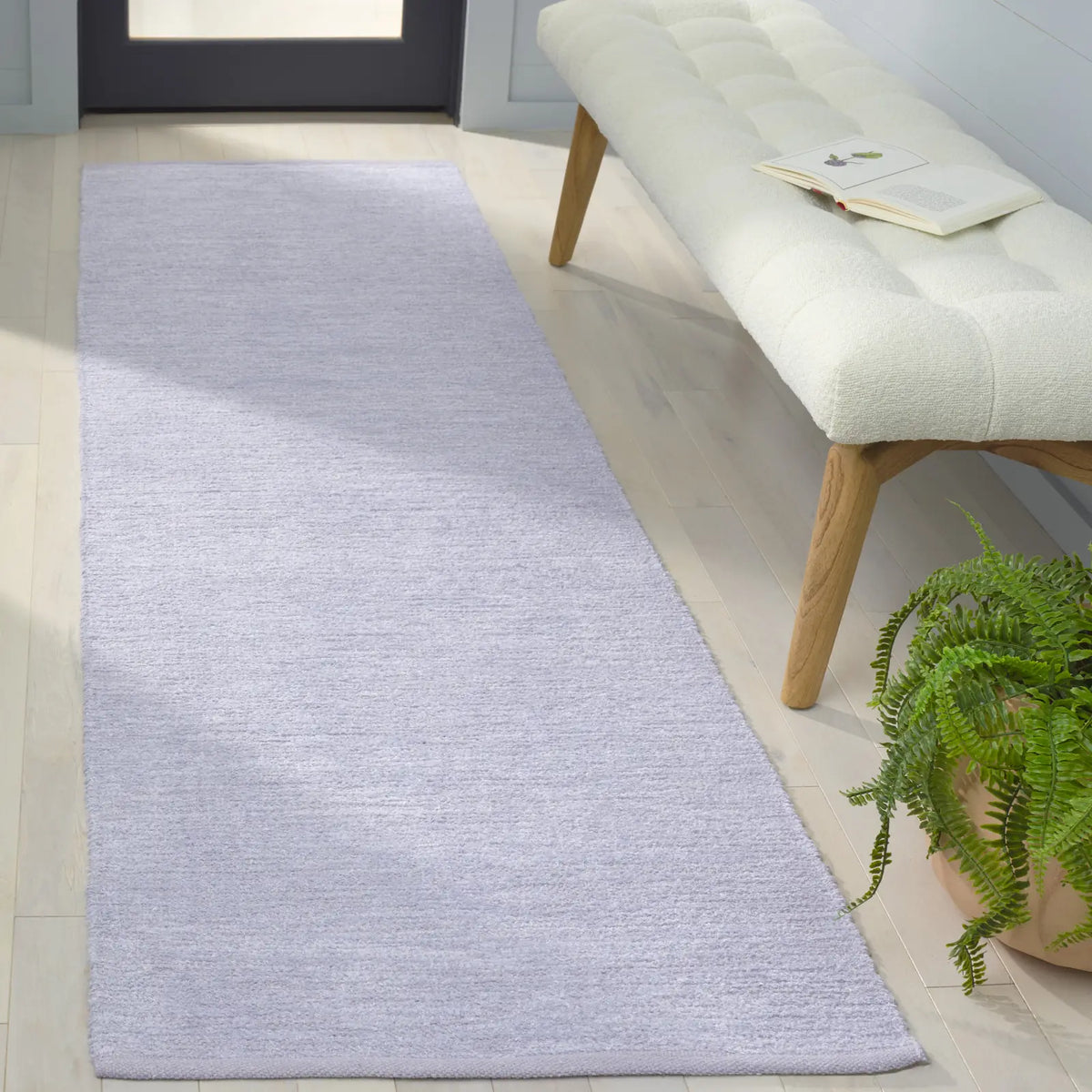Safavieh Montauk 2'-3" x 8'-0" Rug in Lilac