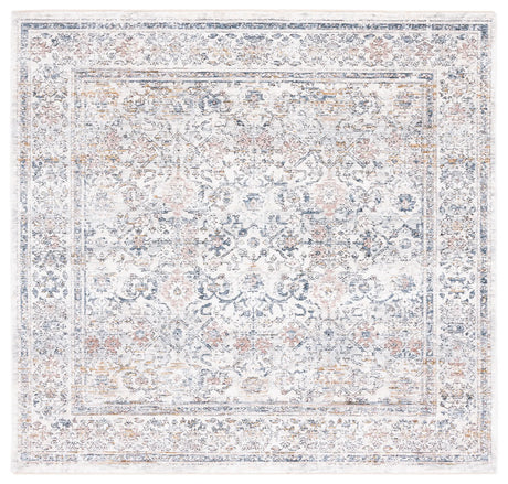 Safavieh Moondust 600 6'-0" x 6'-0" Rug in Ivory / Blue