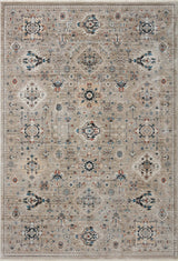Loloi Leigh Lei-02 Dove/Multi Rugs - main flat