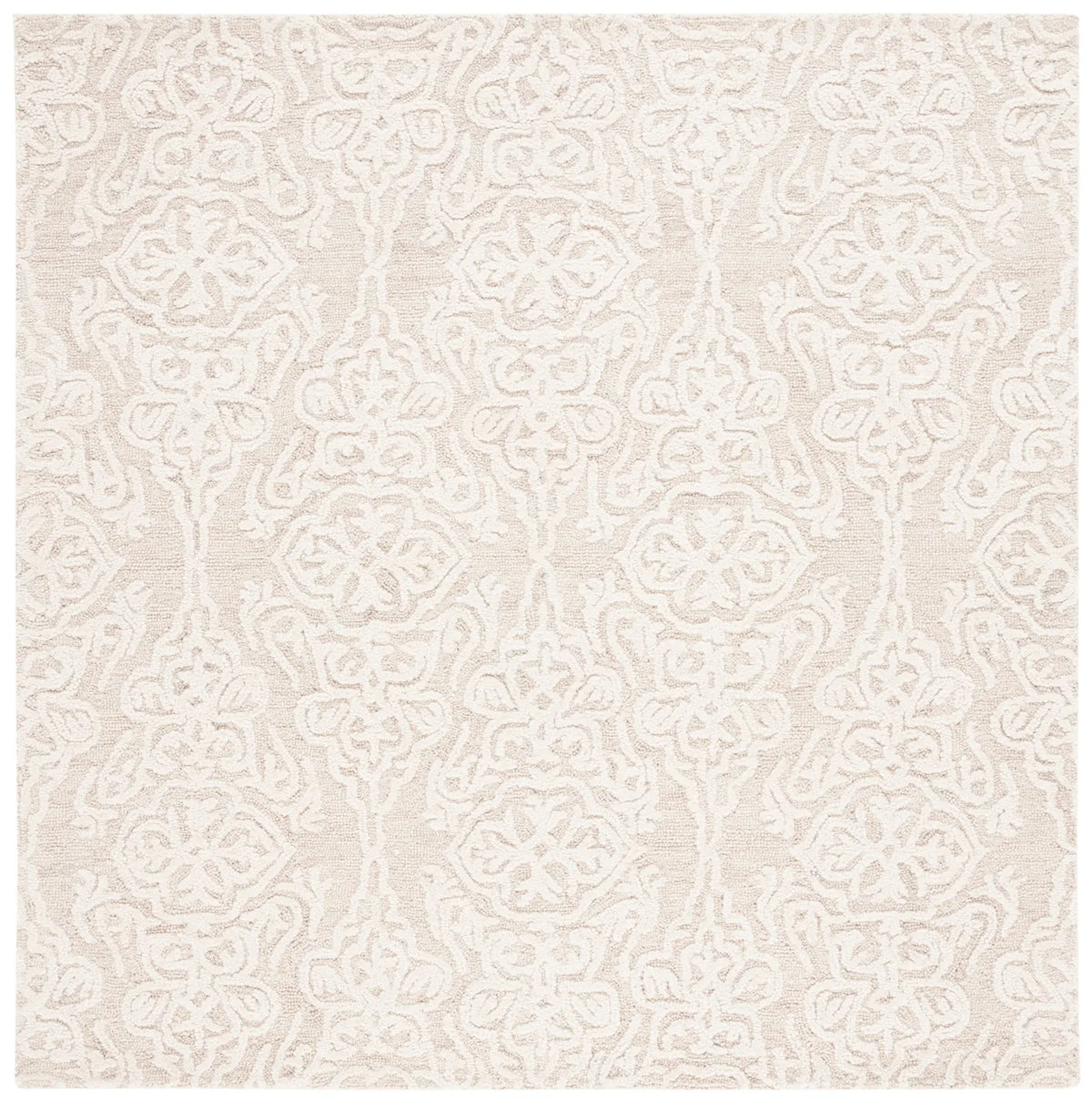 Safavieh Blossom 6'-0" x 6'-0" Rug in Beige / Ivory