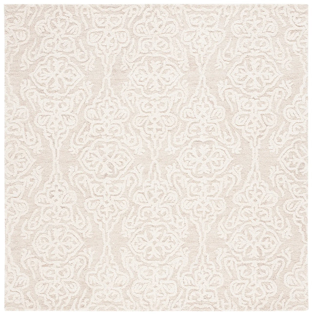Safavieh Blossom 6'-0" x 6'-0" Rug in Beige / Ivory