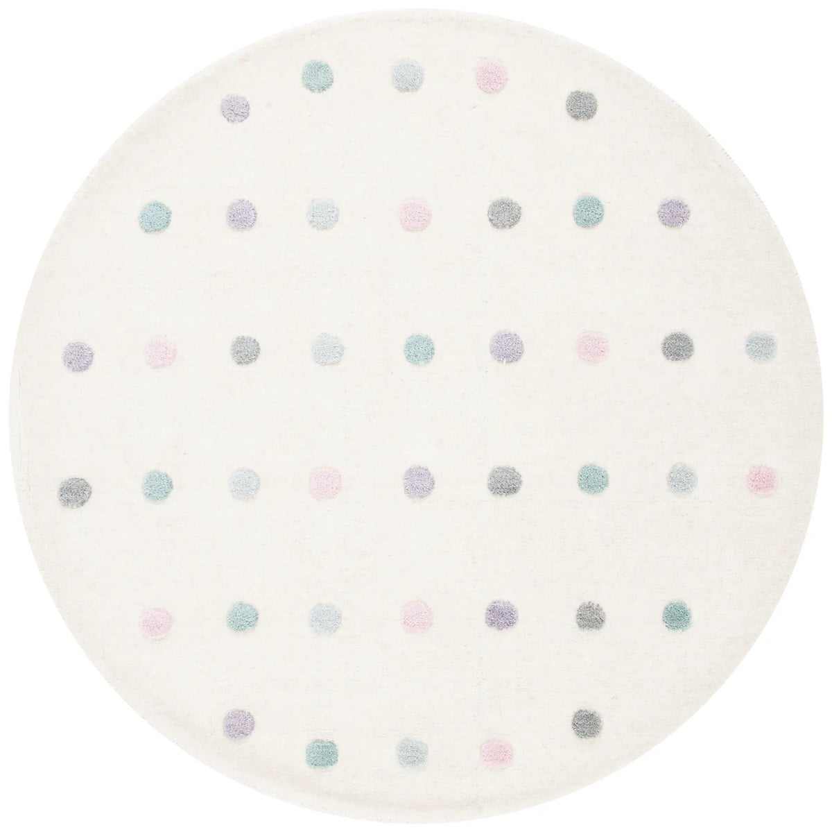 Safavieh Safavieh Kids 5'-0" x 5'-0" Rug in Ivory