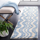 Safavieh Norway 2'-2" x 8'-0" Rug in Blue / Ivory