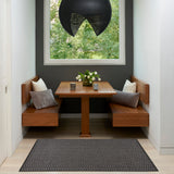 Nourison Horizon Indoor/Outdoor HOZ02 Black Contemporary Area Rugs