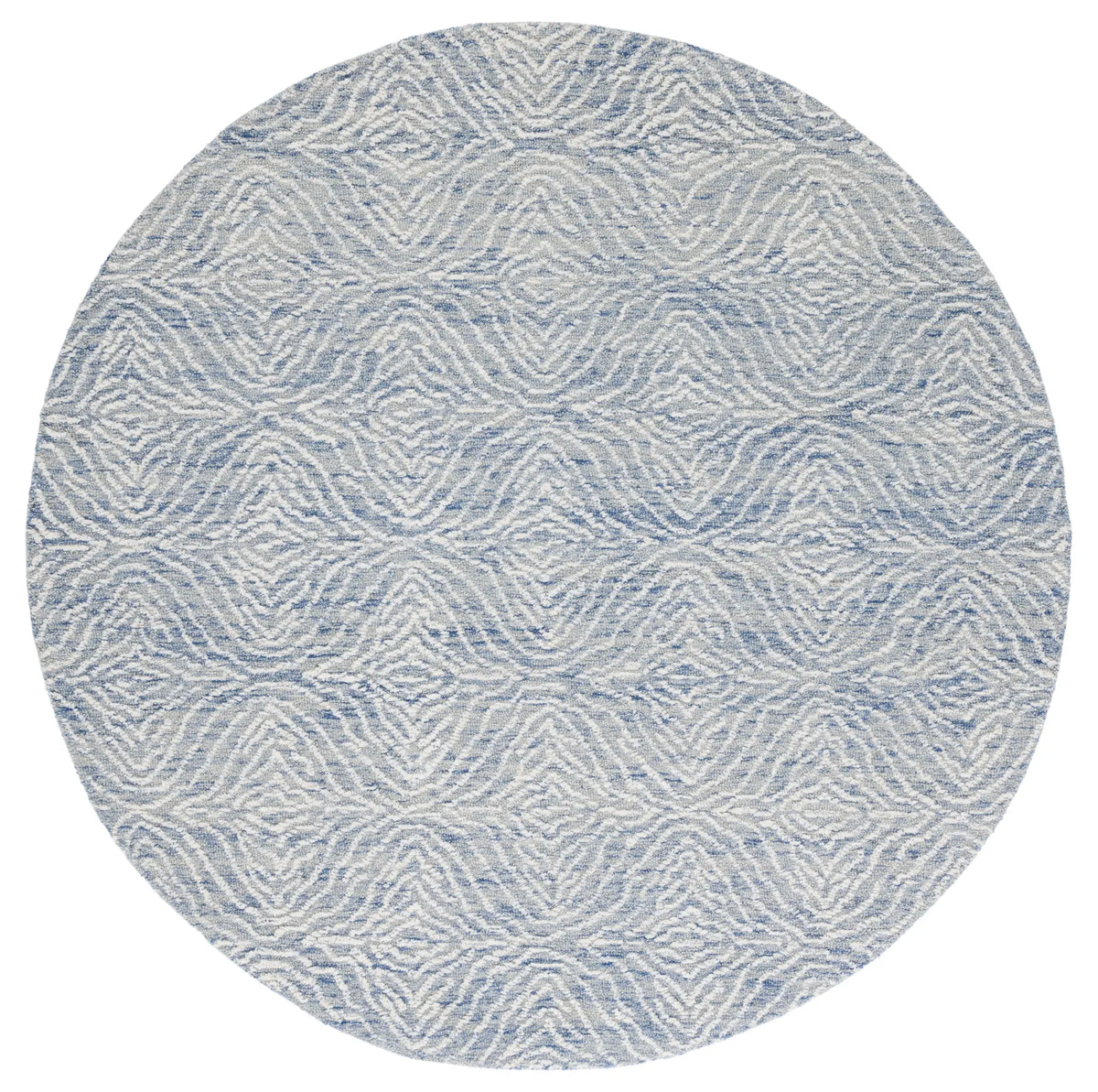 Safavieh Metro 6'-0" x 6'-0" Rug in Blue / Ivory