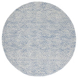 Safavieh Metro 6'-0" x 6'-0" Rug in Blue / Ivory