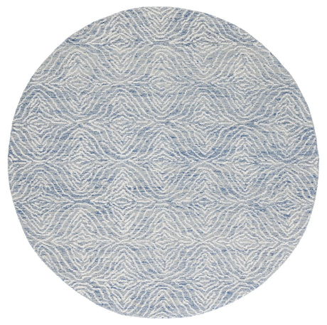 Safavieh Metro 6'-0" x 6'-0" Rug in Blue / Ivory