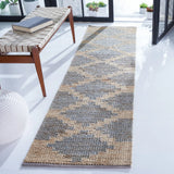 Safavieh Kilim 2'-3" x 7'-0" Rug in Natural / Grey