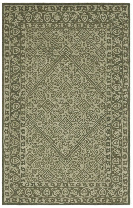 Safavieh Dip Dye 4'-0" x 6'-0" Rug in Green