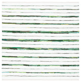 Safavieh Montauk 6'-0" x 6'-0" Rug in Green / Ivory
