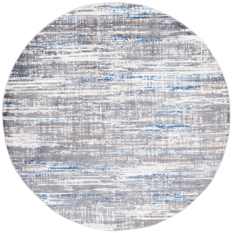 Safavieh Shivan 100 6'-7" x 6'-7" Rug in Light Grey / Blue
