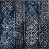 Safavieh Adirondack 6'-0" x 6'-0" Rug in Blue / Black