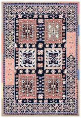 Safavieh Bellagio 4'-0" x 6'-0" Rug in Black / Navy