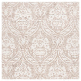 Safavieh Abstract 6'-0" x 6'-0" Rug in Ivory / Beige