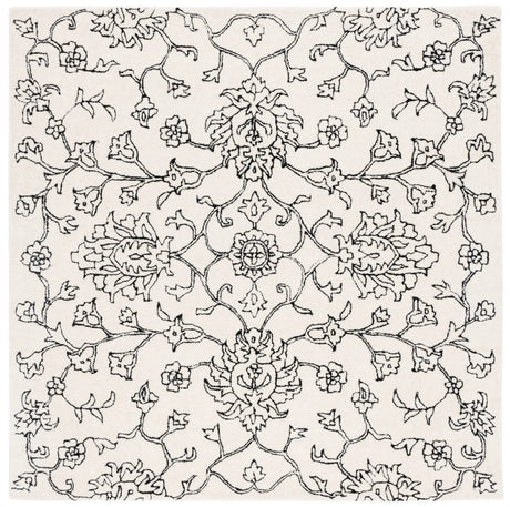 Safavieh Jardin 6'-0" x 6'-0" Rug in Ivory / Black