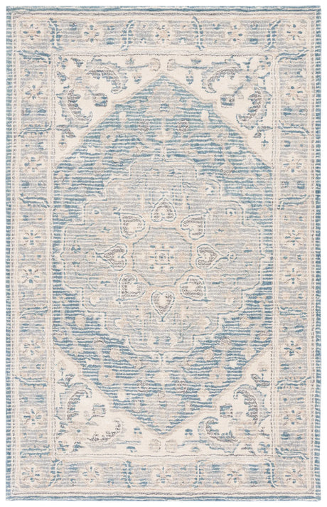 Safavieh Metro 4'-0" x 6'-0" Rug in Blue / Ivory